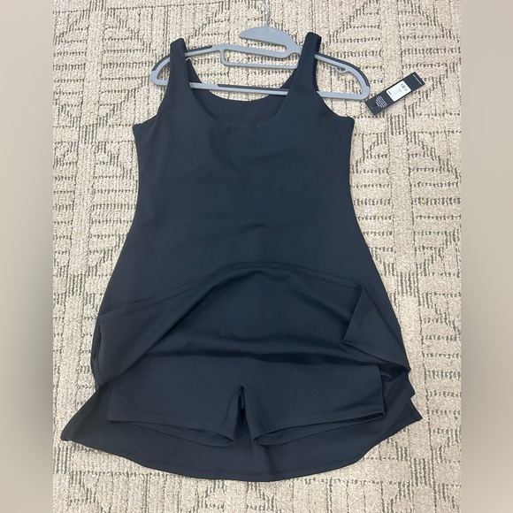 Fashion Nova Active Tennis Dress - Black size L - Picture 9 of 10